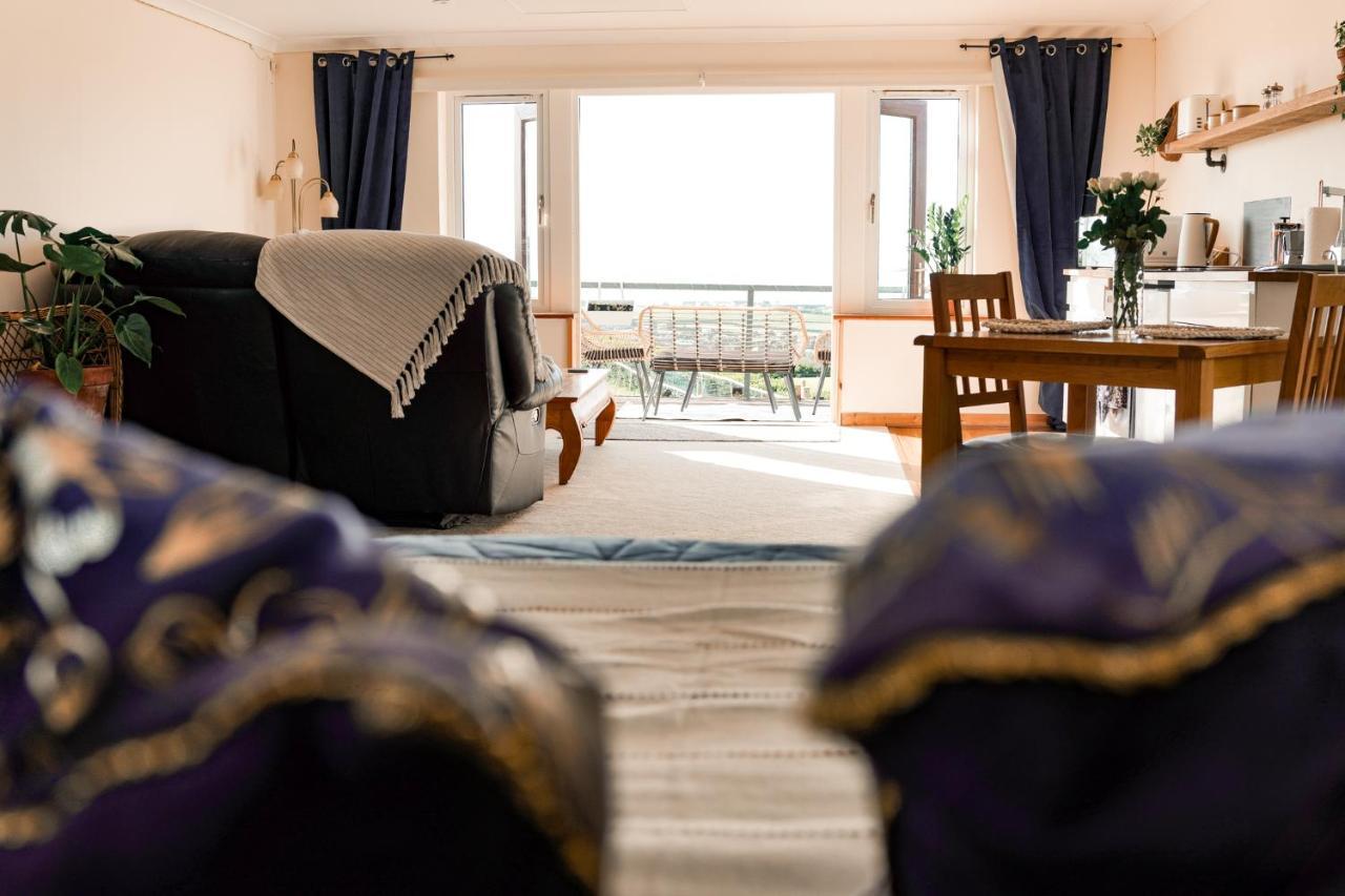Spacious Sea-View Apt. Overlooking St Ives Bay Gwithian Екстер'єр фото