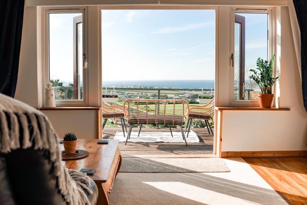 Spacious Sea-View Apt. Overlooking St Ives Bay Gwithian Екстер'єр фото
