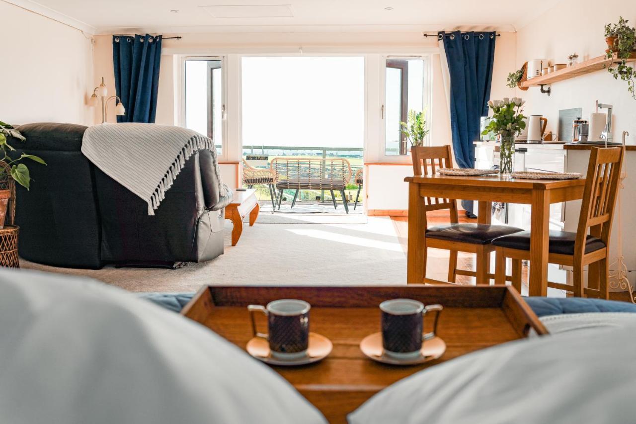Spacious Sea-View Apt. Overlooking St Ives Bay Gwithian Екстер'єр фото